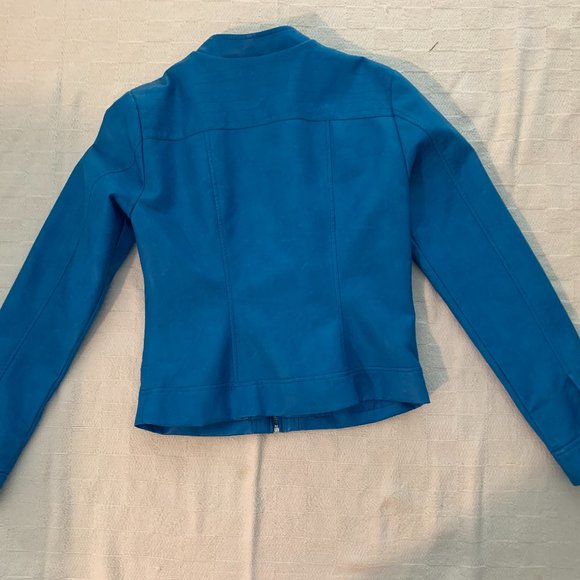 Medium Faux Leather Jacket - Picture 2 of 4